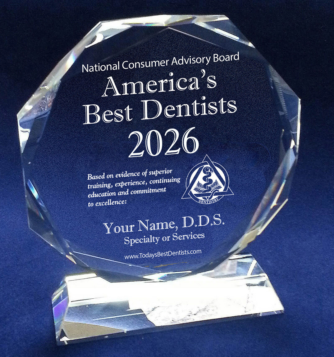 America Best Dentists Plaque 4